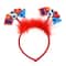 Red, White &#x26; Blue Glitter USA Headband by Celebrate It&#x2122;